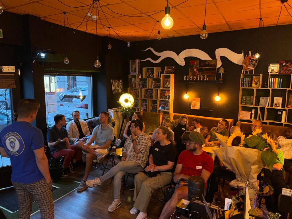 Leadership Evening #1 at Quo Vadis, Kraków